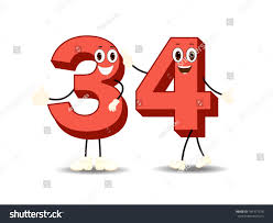 thirty-four