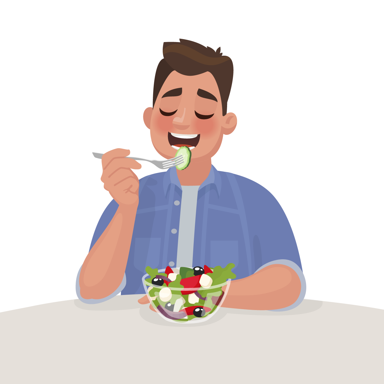 eating