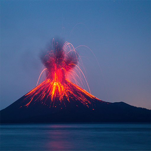 erupt